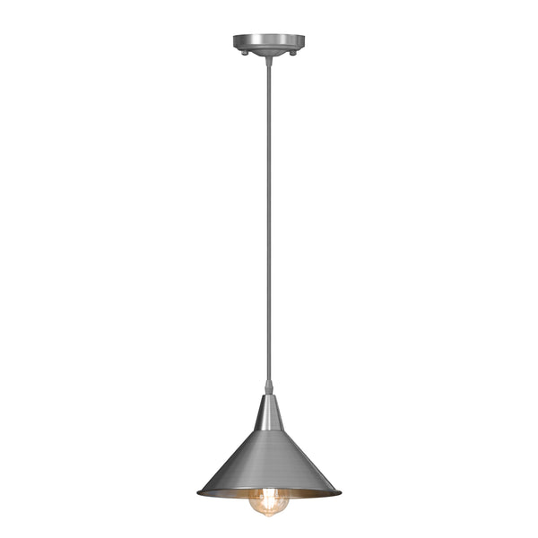 Chrome Metal E27 Adjustable Pendant Light Fixture~6002 – Yes