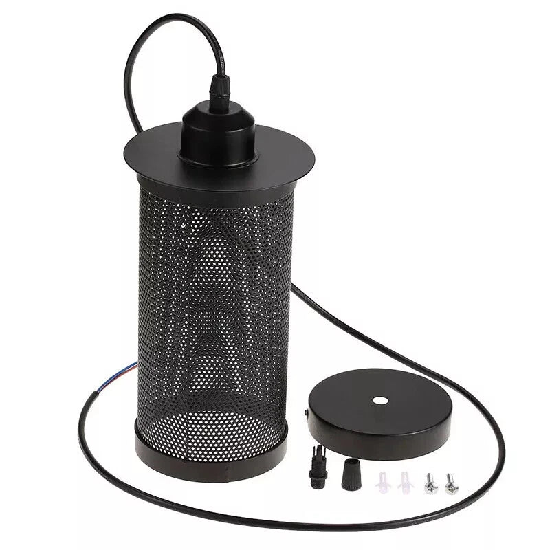 Pendant light 3 head Ceiling light Hanging light chandelier light fitting 3 way light Metal pendant light Metal wire cage Metal pendant light black pendant light 3 Head pendant light ceiling light drum wire cages cluster ceiling light industrial pendant lamp vintage loft light retro wire cage shade black ceiling lamp E27 light fixture