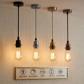 Vintage industriële hanglamp, lamphouder plafondlamp~4263