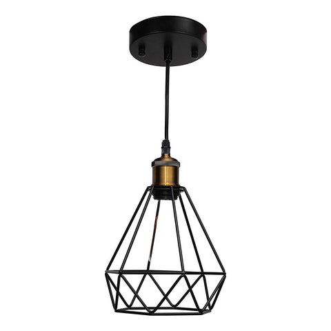 Diamond Cage Pendant Light Ceiling Hanging Light Fixture ~4152