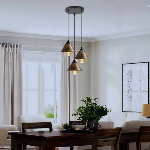 Vintage Industrial Metal Pendant Light Shade for Retro Ceiling Lamps~5747