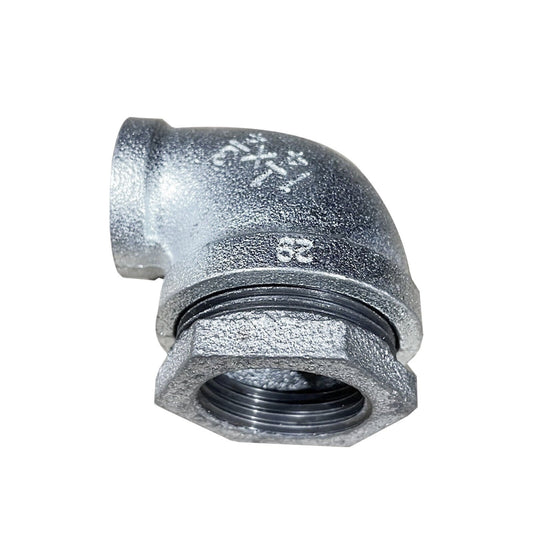GALVANISED MALLEABLE IRON Bend 90 BIG Elbow PIPE FITTINGS~4524