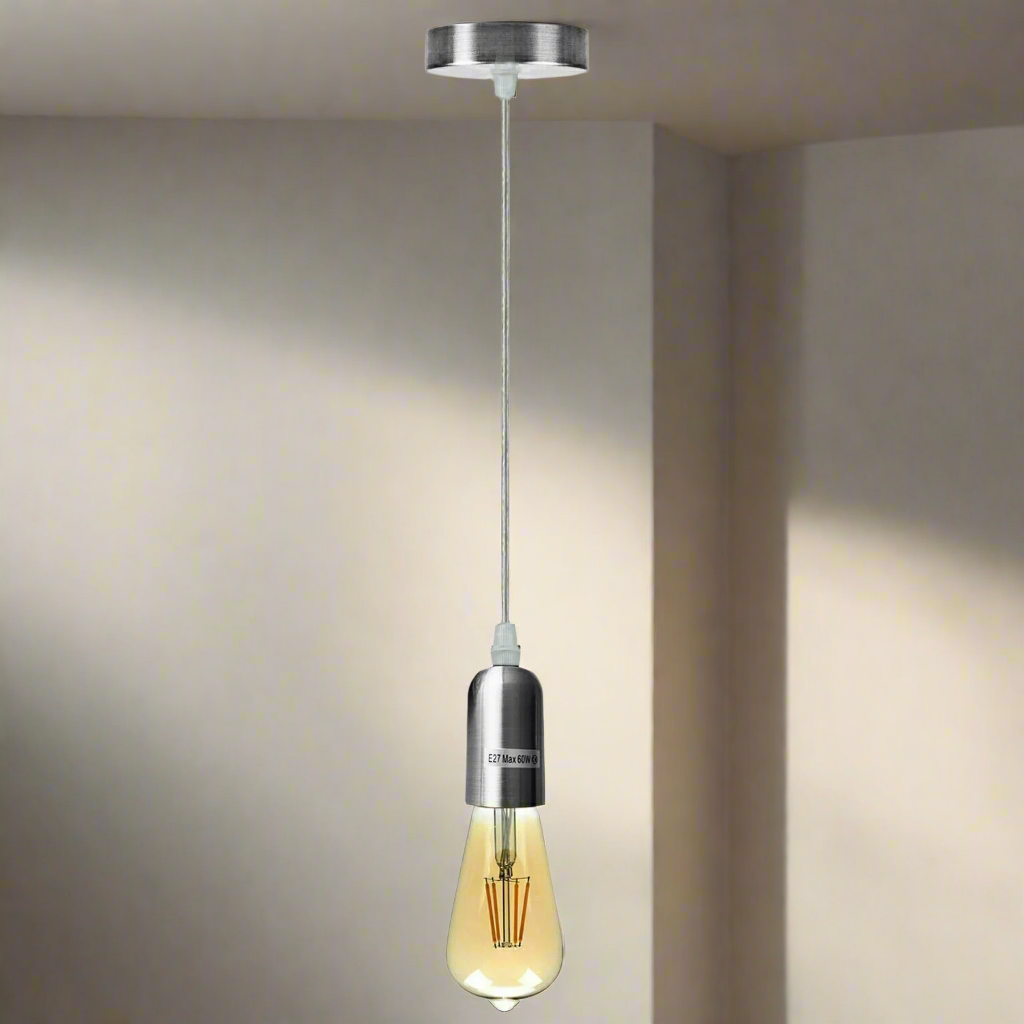 Pendant Bulb Holder with Adjustable Cable