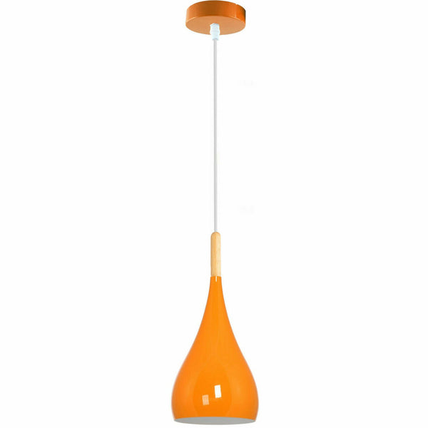 Modern Kitchen Single Pendant Light ~5267 – No / Orange