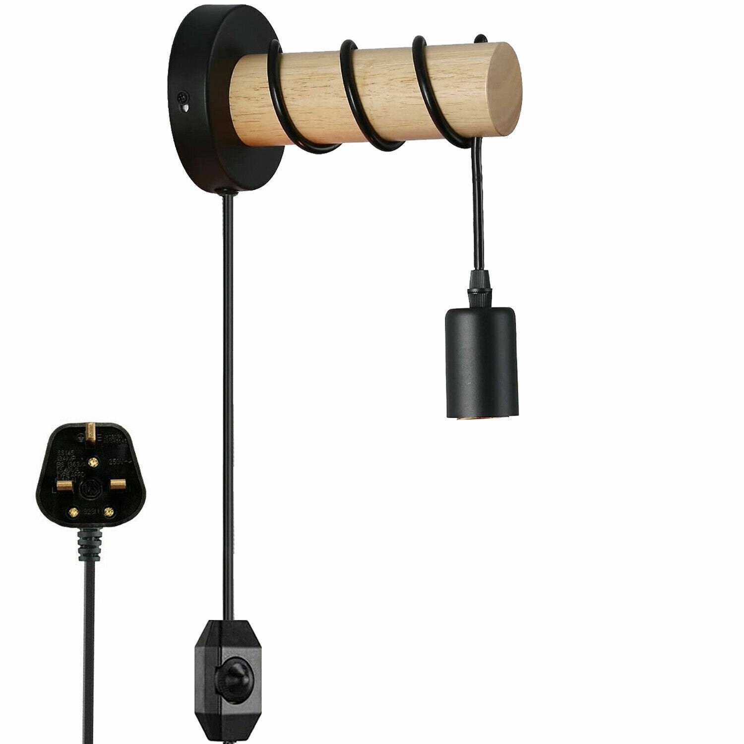  plug-in light fixture 