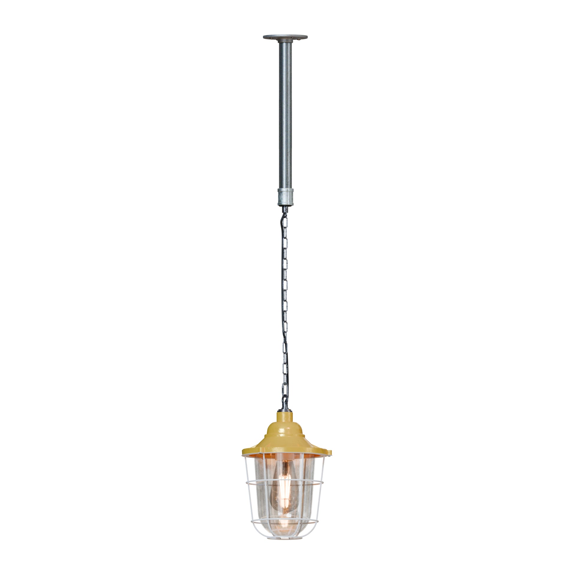 galvanized pendant lamp