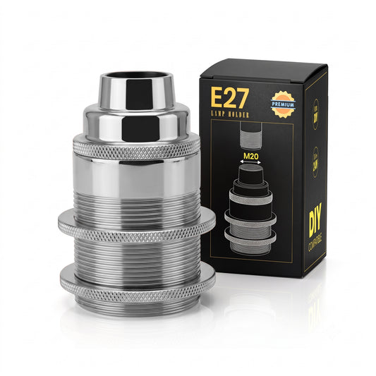 20mm E27 Thread Lamp Holder for Conduit Lights ~5540