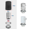 5 Pack Plastic  M10 Strain Relief Cord Grips For Pendant Light ~6176