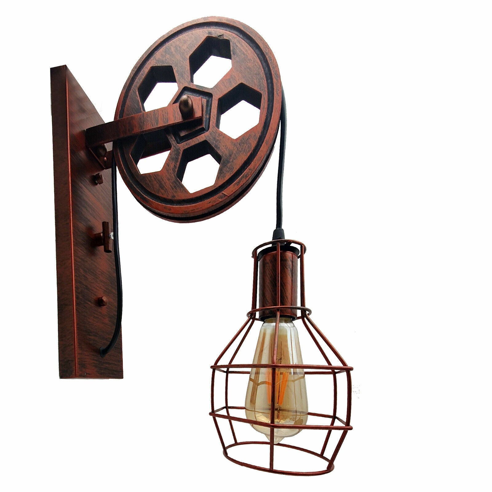 industrial wall light