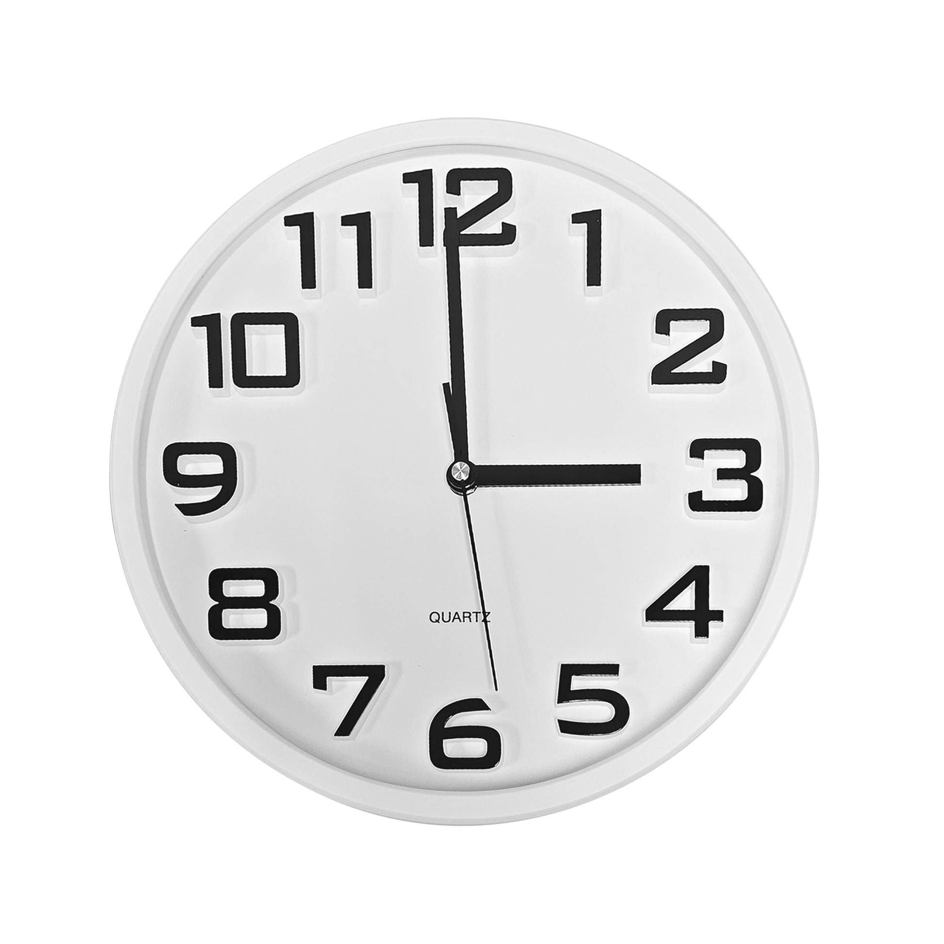 Round Wall Clock Without Ticking Noises Silent Clock