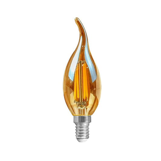 E14 LED candle bulb Filament C35 vintage design 4W ~3220