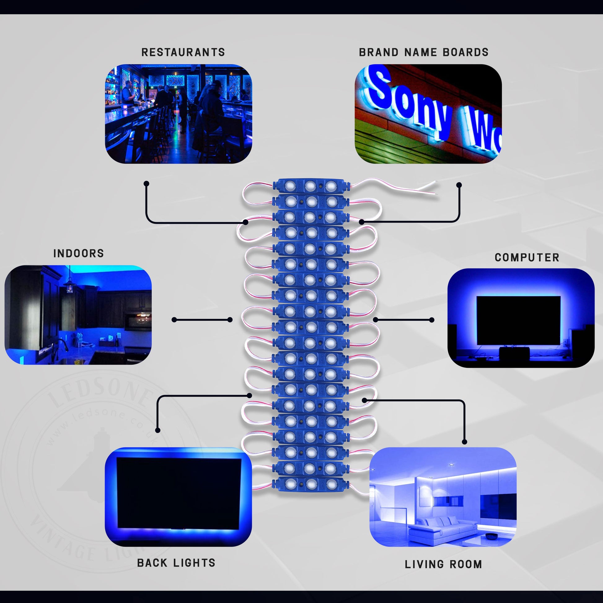 led module lights for ceiling