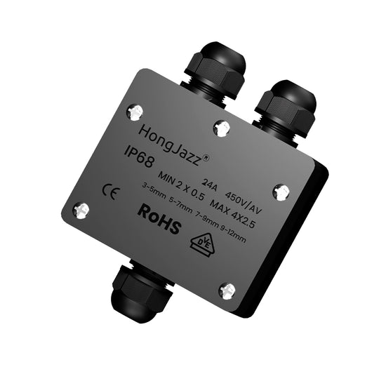 IP68 Underground Waterproof Junction Box Cable Protection Connectors ~5598