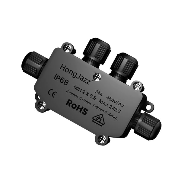 IP68  external coaxial junction box For Electrical Cable Wire Connector ~5599 – 4 way