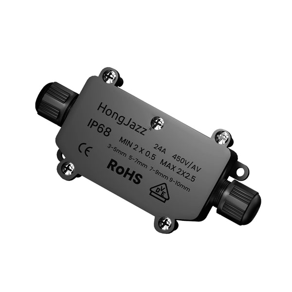 IP68  external coaxial junction box For Electrical Cable Wire Connector ~5599 – 2 way