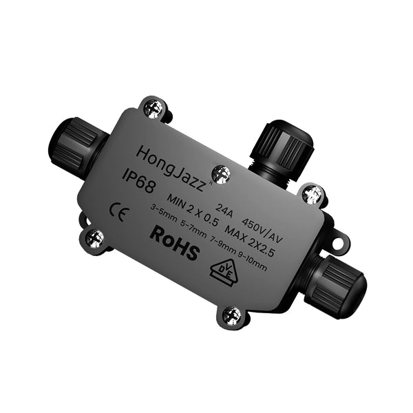 IP68  external coaxial junction box For Electrical Cable Wire Connector ~5599 – 3 way