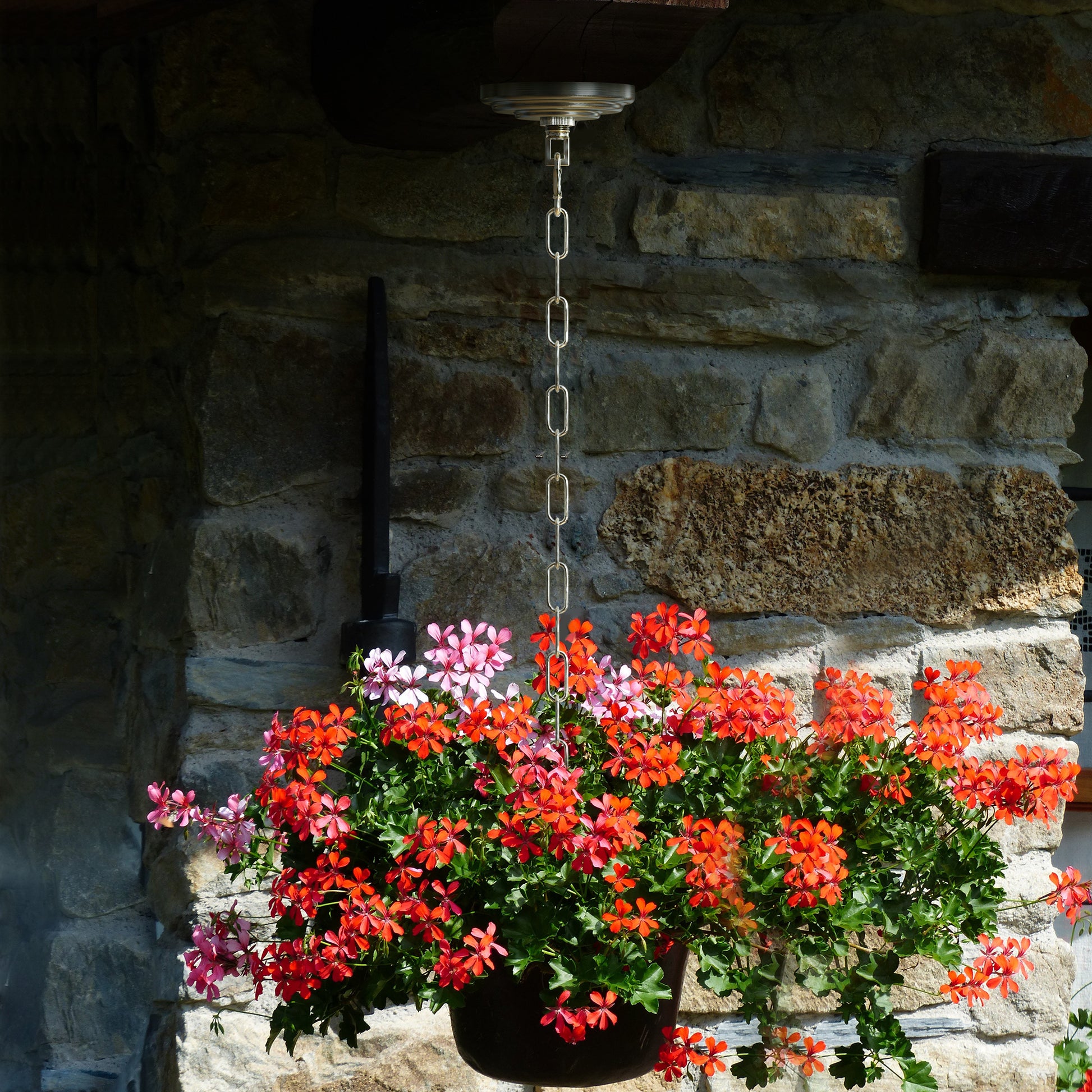 metal chain for hanging plants