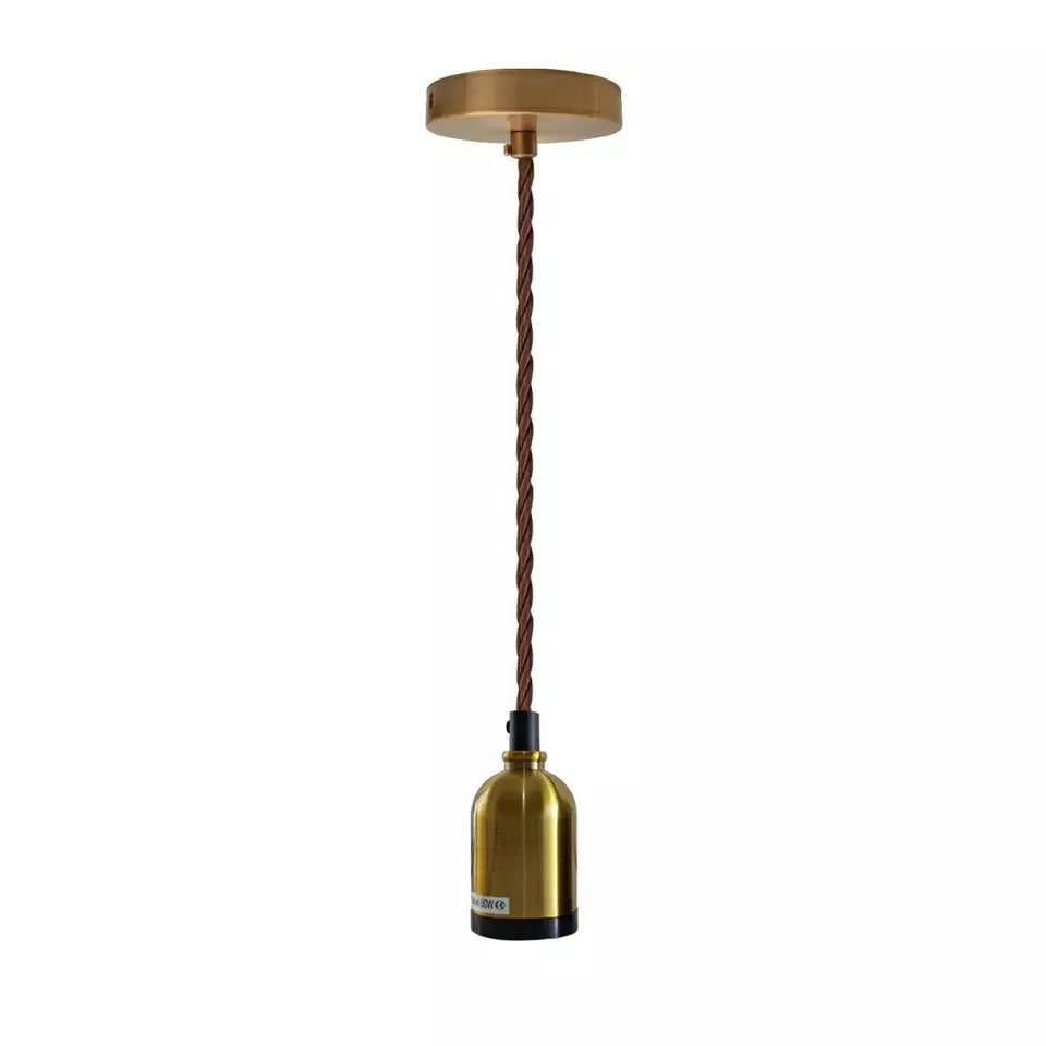 e27 pendant holder hanging ceiling light 