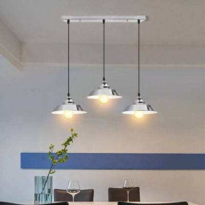 3 Bulb Ceiling Pendant Light Kitchen E27 Metal ~5899