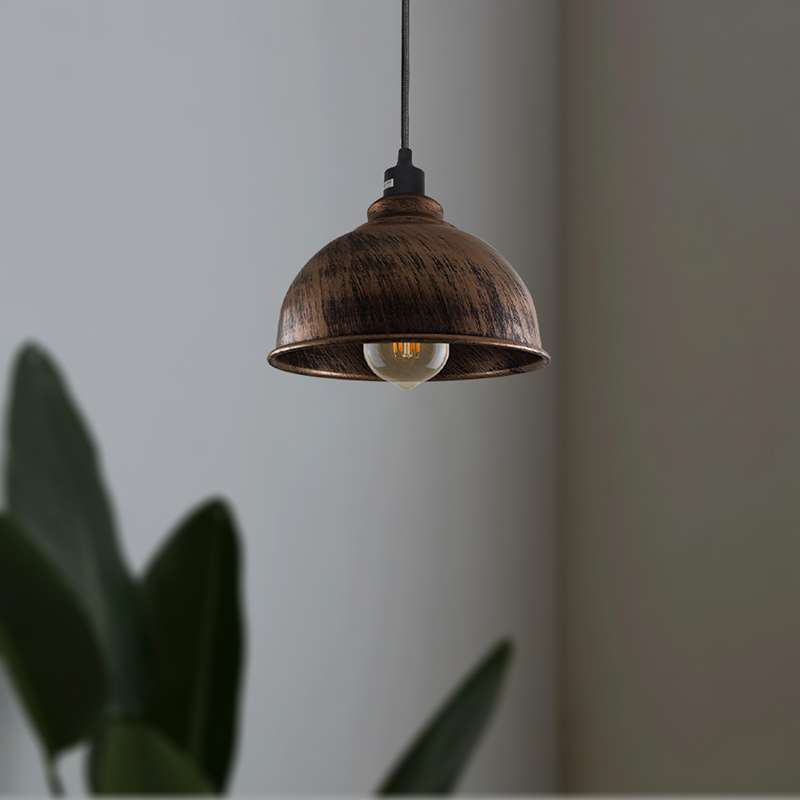 retro pendant light