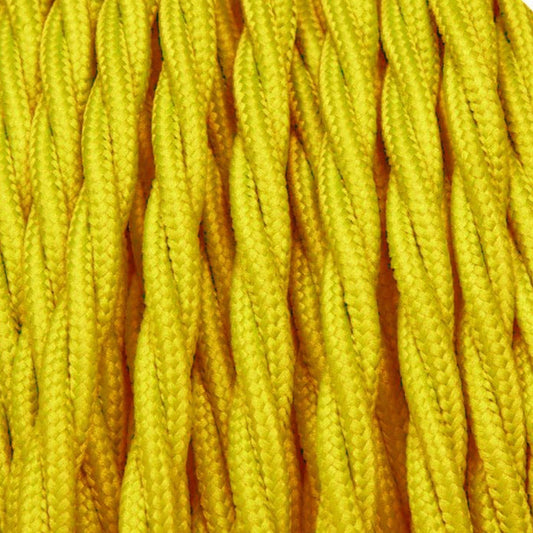 3-core-twisted-electric-cable-solid-yellow-color-fabric-0-75-mm