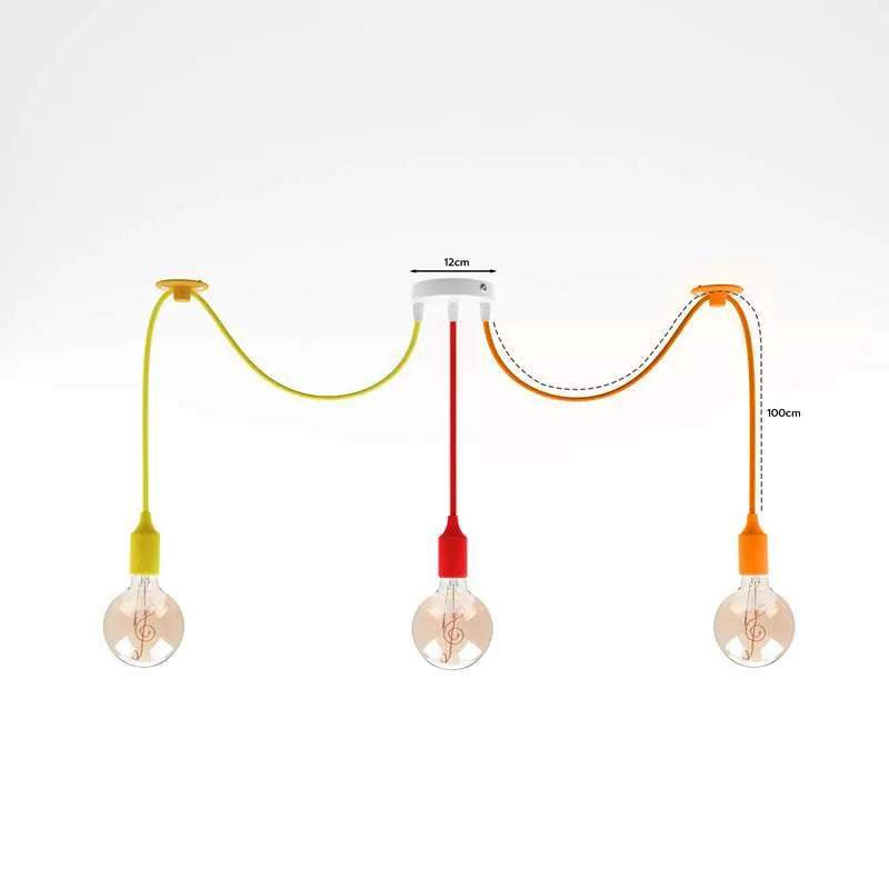 Red Yellow orage Ceiling Hanging Pendant light