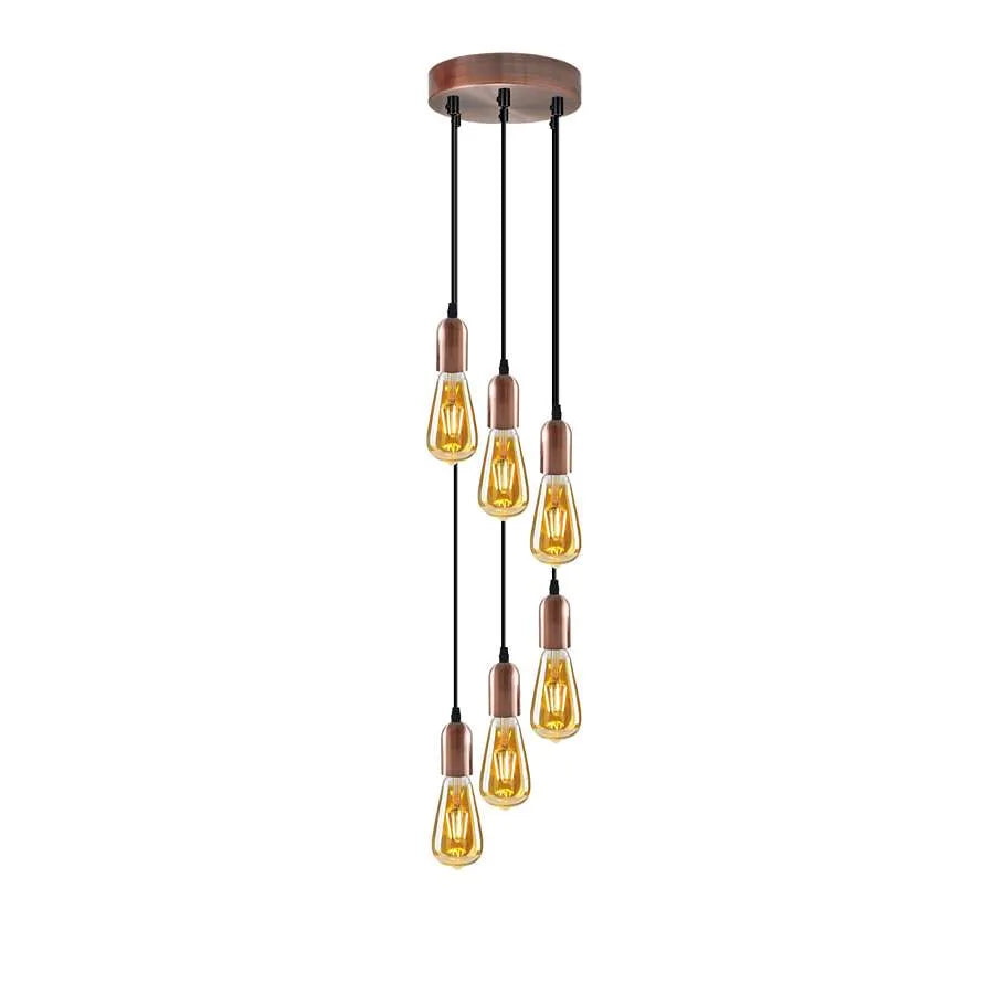 Pendant lights without blubs