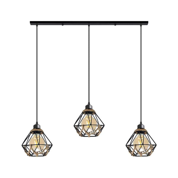 Industrial 3-Light Cage Pendant Hanging Light E27 ~ 5133 – Yes
