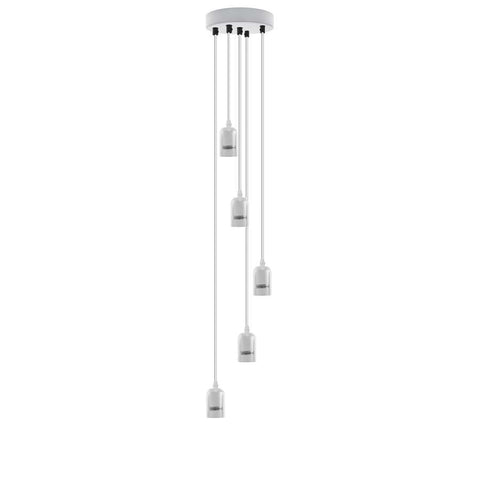 Industrial Ceiling 5 light Pendant Light Fitting for staircase~ 5130