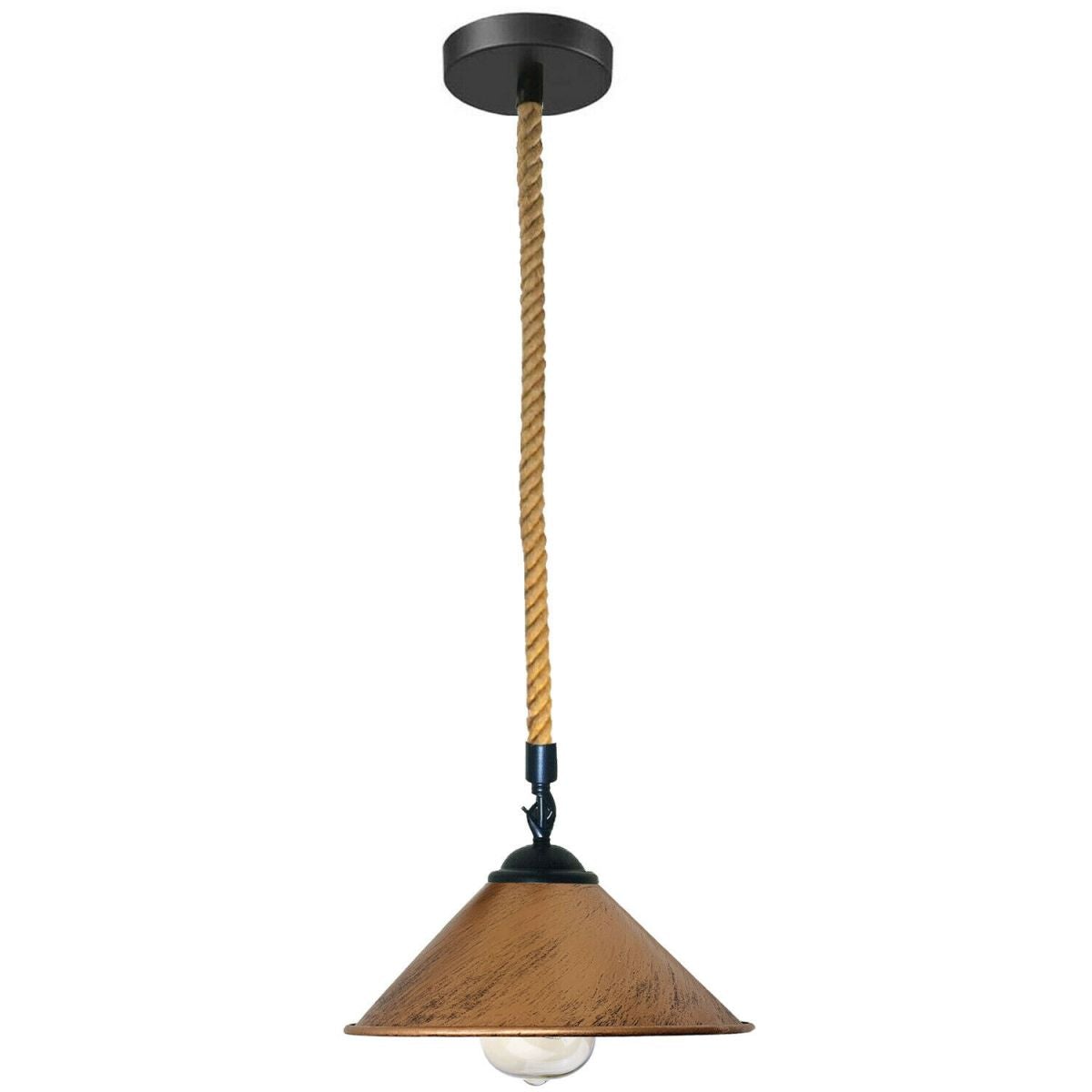 industrial rope ceiling light