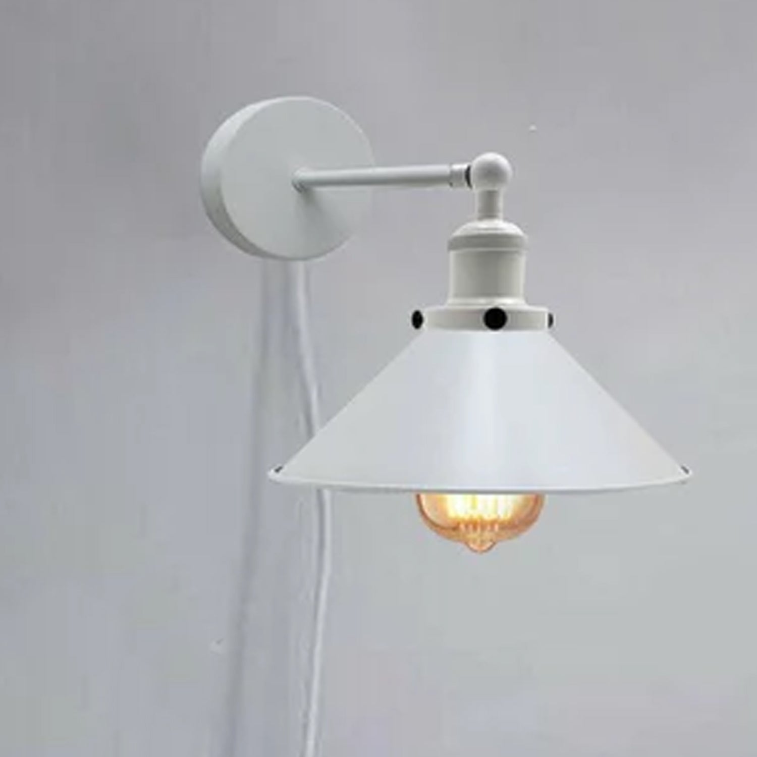 plug in light fixture for wall