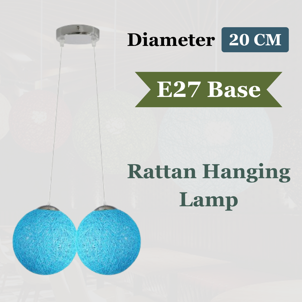 Rattan Pendant Light