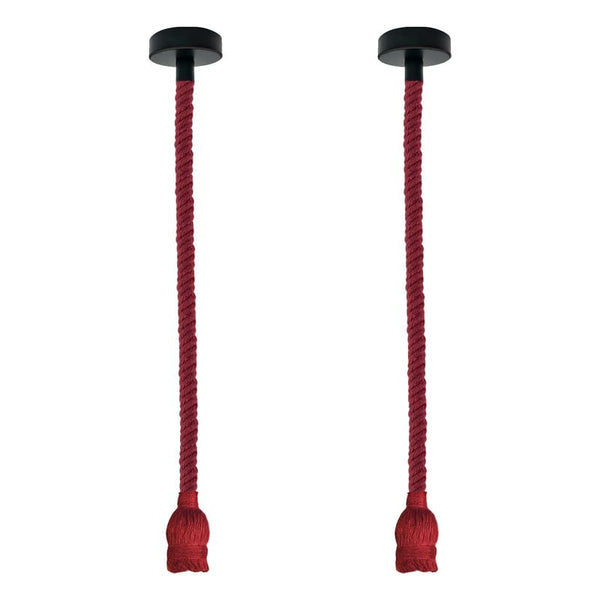 Retro Industrial Hanging LED Pendant Light ~6407 – Two / Without Bulb