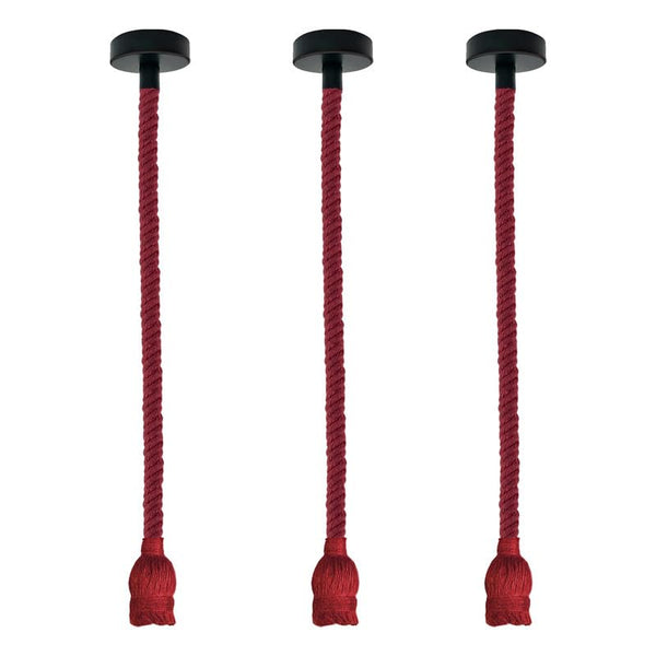 Retro Industrial Hanging LED Pendant Light ~6407 – Three / Without Bulb