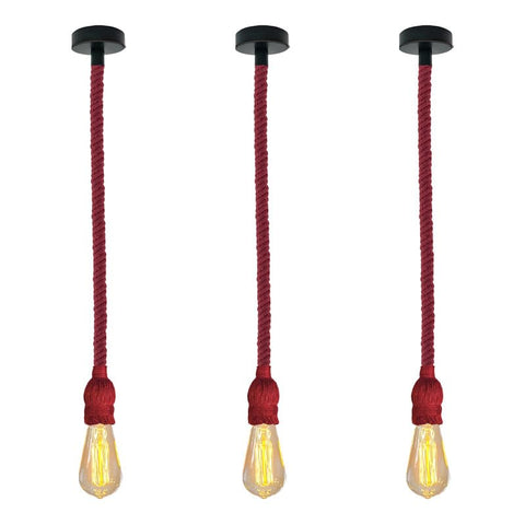Retro Industrial Hanging LED Pendant Light ~6407