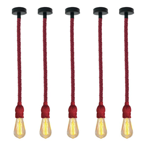 Retro Industrial Hanging LED Pendant Light ~6407