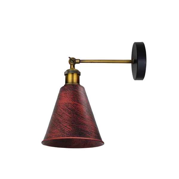 Brass Kitchen Wall Lighting~1173 – Rustic Red / Without Bulb