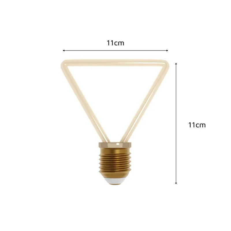  4W/8W Edison Light Bulb E27 Amber