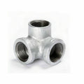 Threaded 3 way Galvanized Pipe Fittings Side Outlet Elbow ~4515