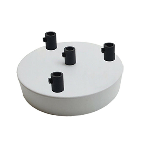 4 outlet ceiling rose white