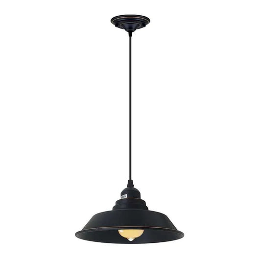 Black Industrial Retro Vintage E27 Kitchen Ceiling Pendant Light Hanging Lamp~4509