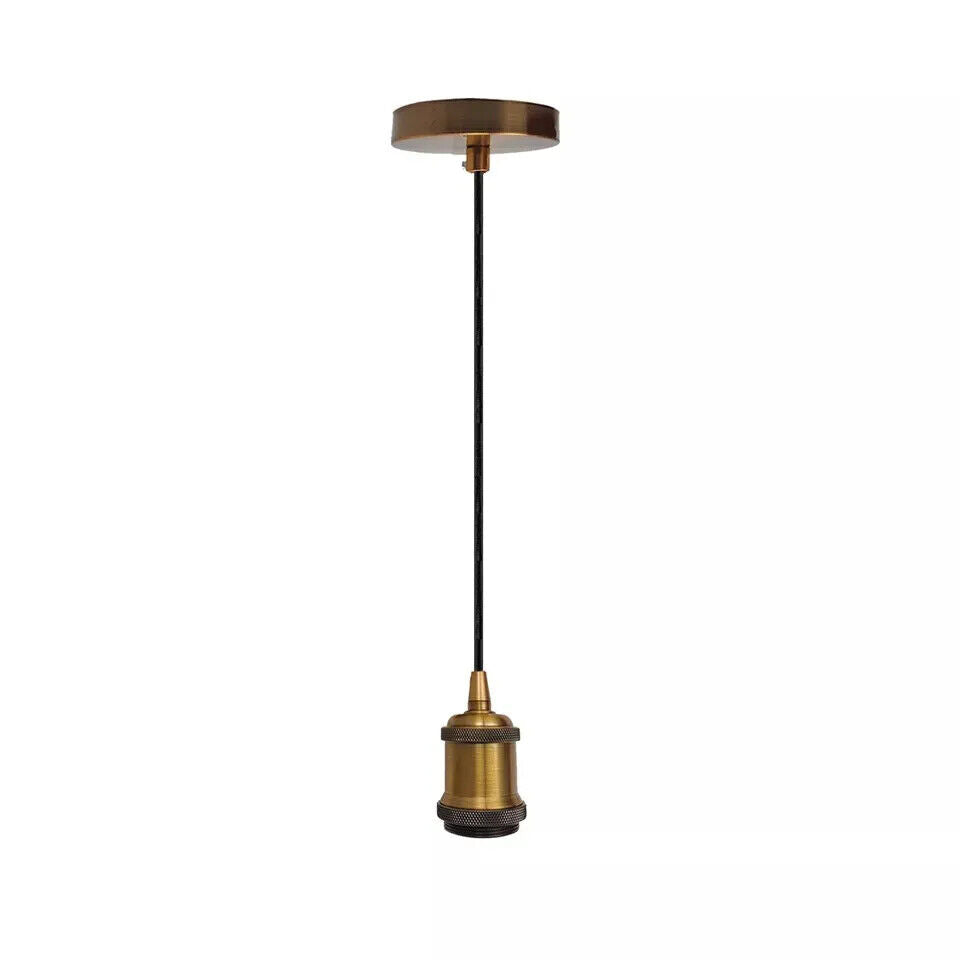 vintage bronze pendant lamp holder