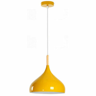  Ceiling Pendant Light Metal Colour Shade Hanging  Lamps