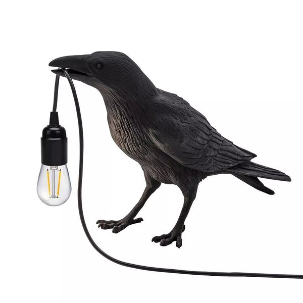 Crow Table Lamp with Free E27 Bulb ~4780 – 1 Pack