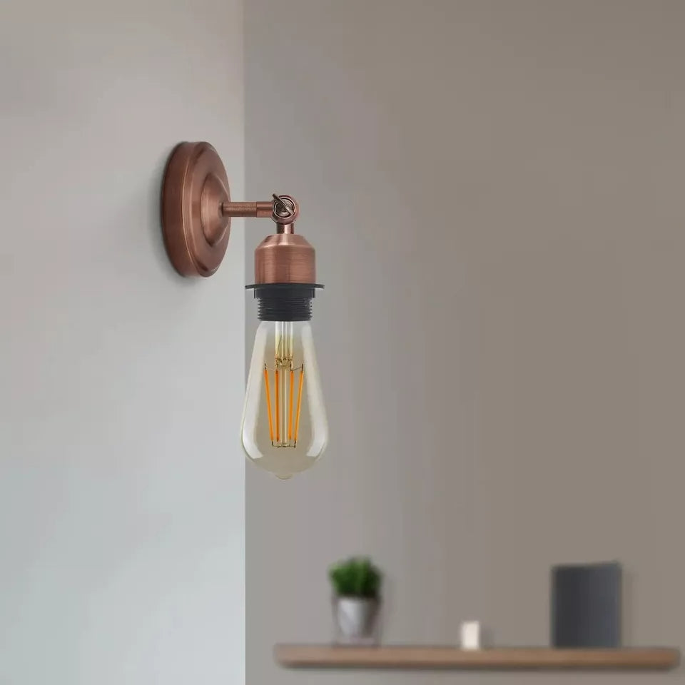  E27 metal wall sconce
