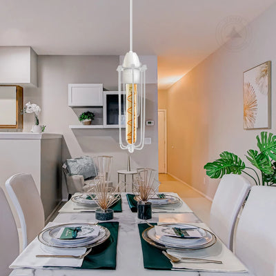 Vintage Edison Tube Pendant Light Industrial Lighting~2440