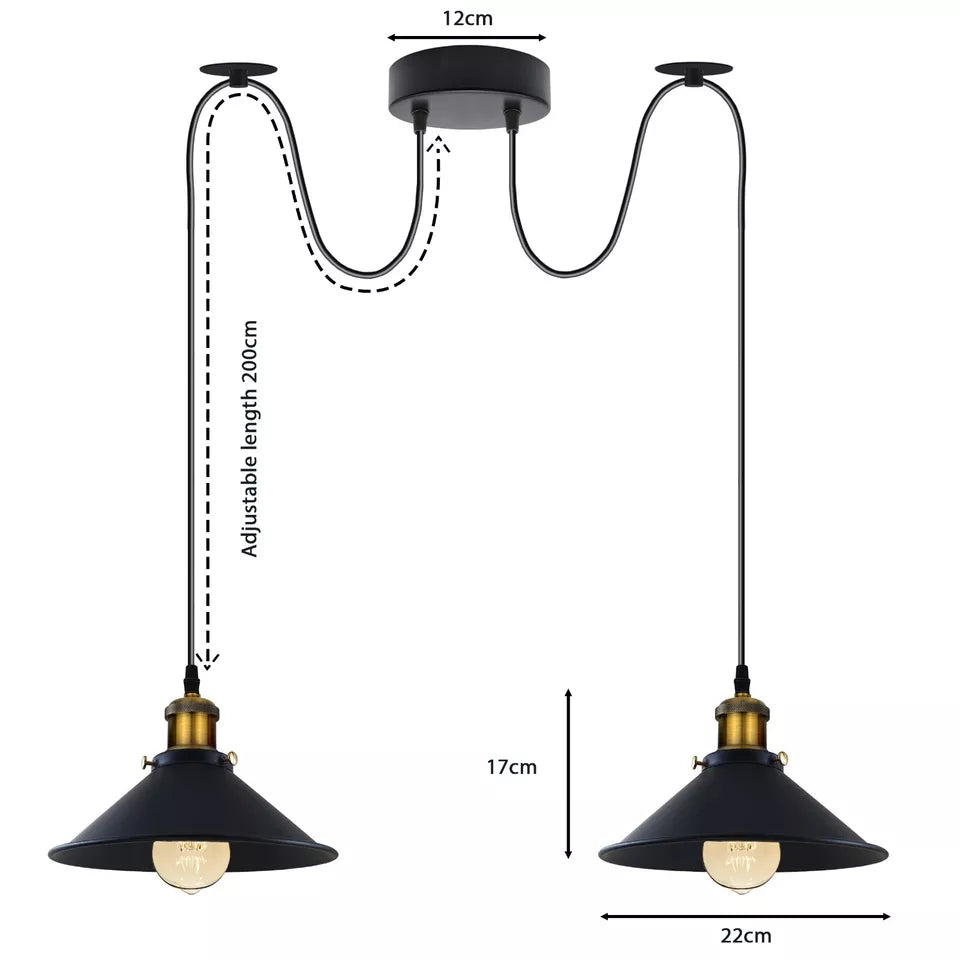 Industrial celling pendant light