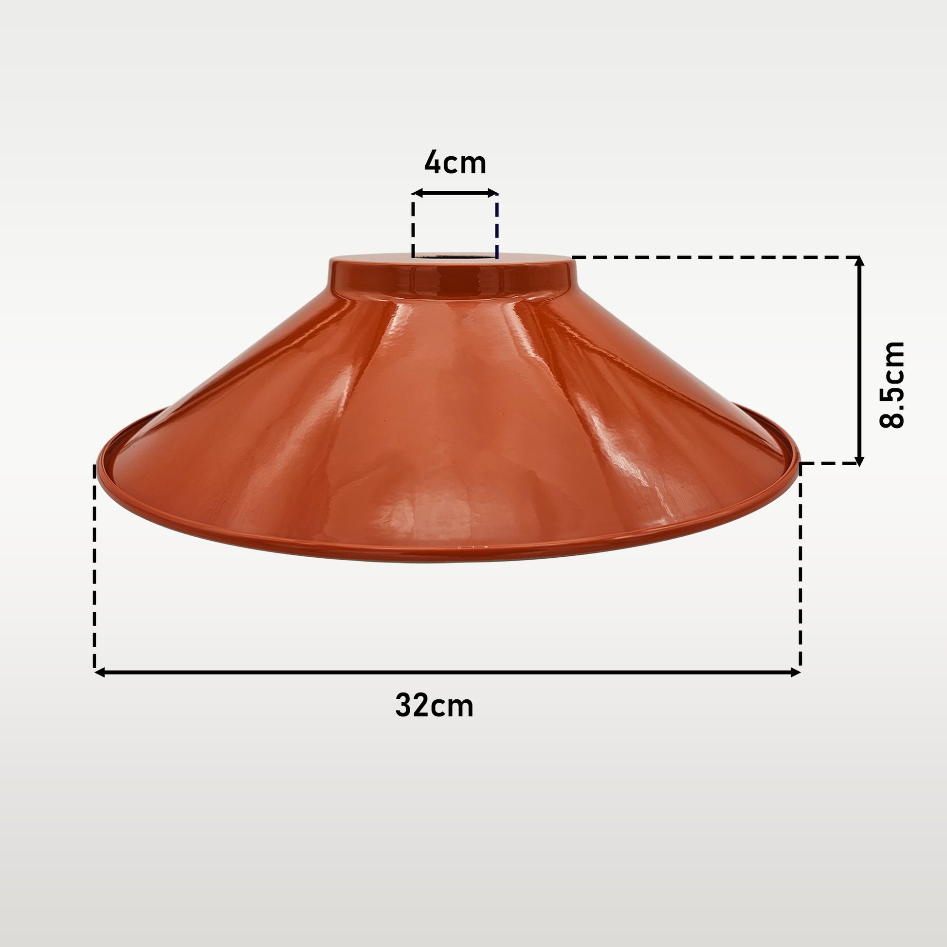 retro lampshade size image