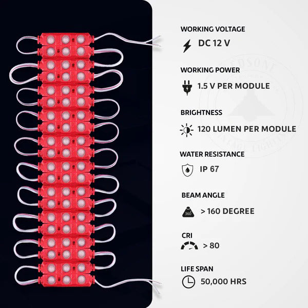 IP67 DC12V led module smd led