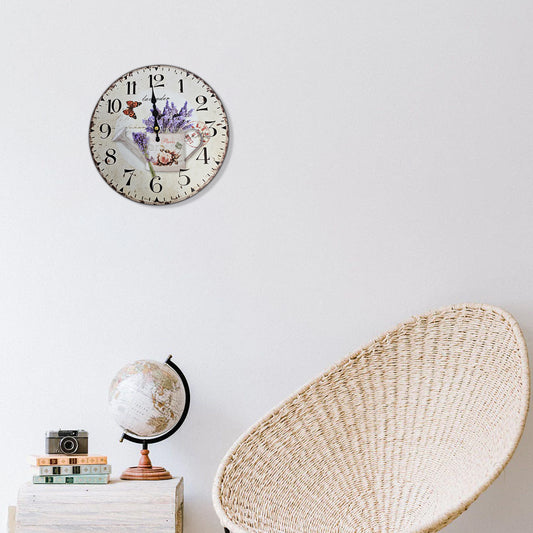 Round Decorative Wall Art Clock